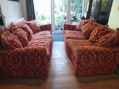 Duresta seater sofa x2 - 4,