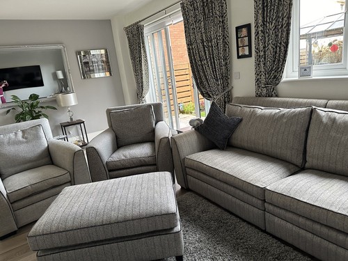 Duresta three piece suite - duresta,